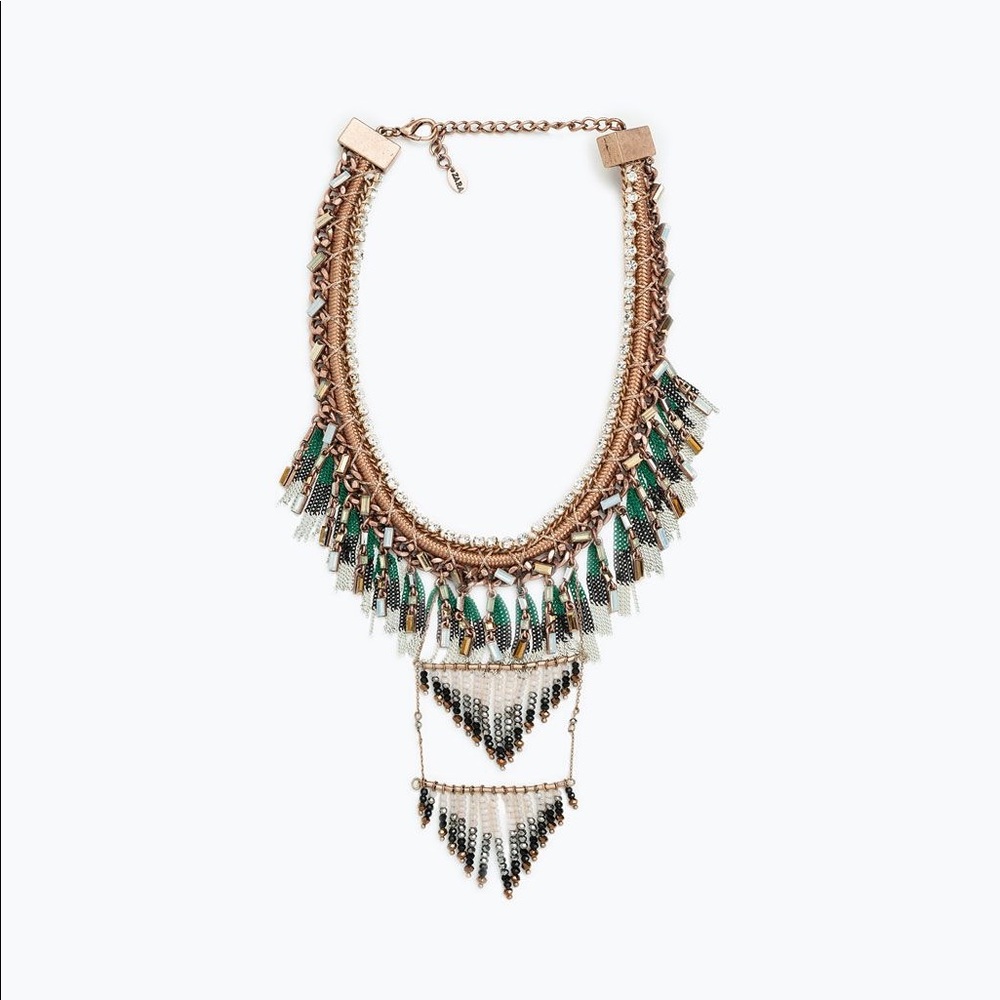 ZARA FRINGE NECKLACE